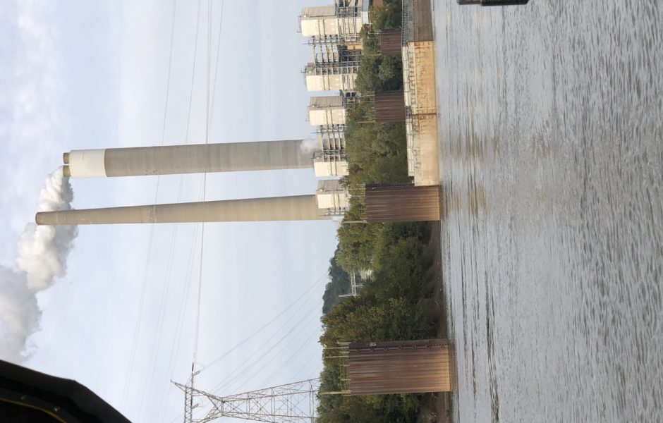 Power Plant on River bank