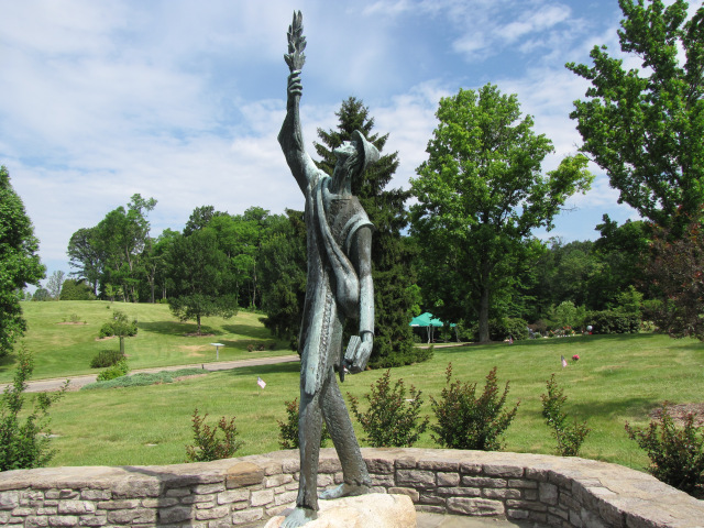 John Chapman's memorial statue