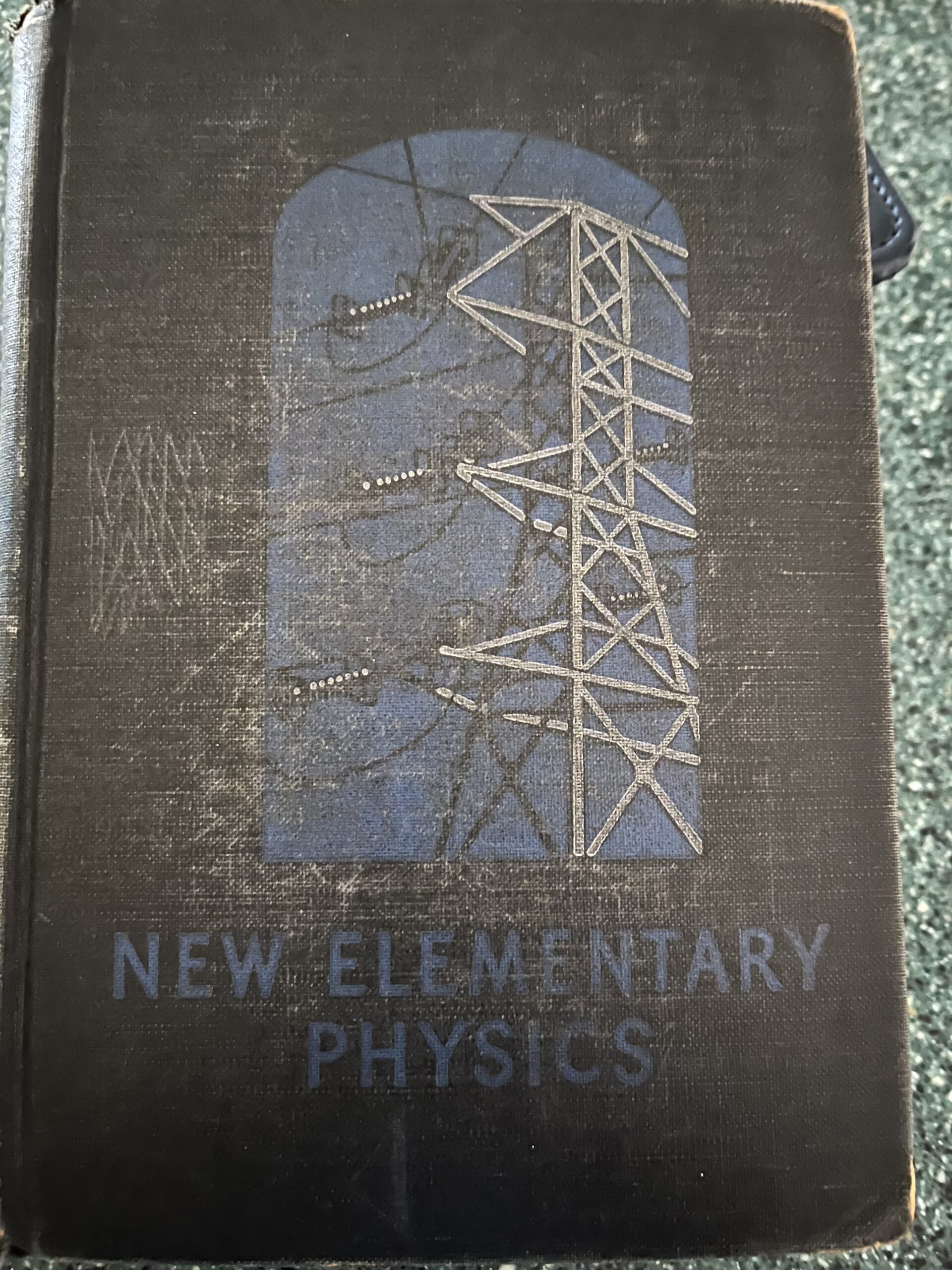 Front cover of "New Elementary Physics" Textbook