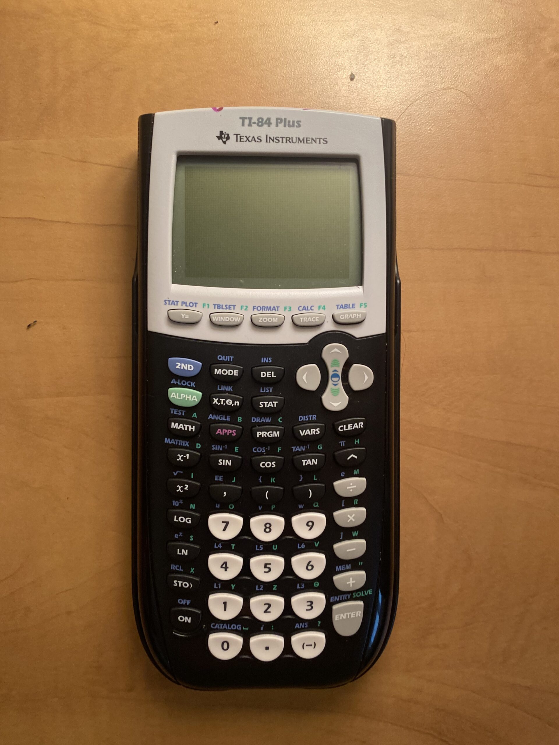 A TI-84 Calculator
