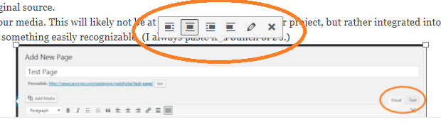 screenshot of the image toolbar that appears for each embedded image