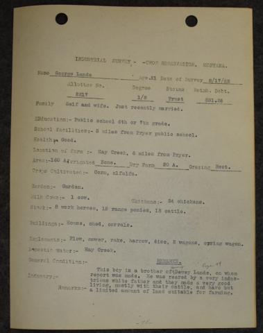 1922 Industrial Survey - George Lande