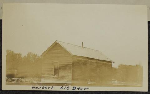 1922 Industrial Survey - Herbert Old Bear