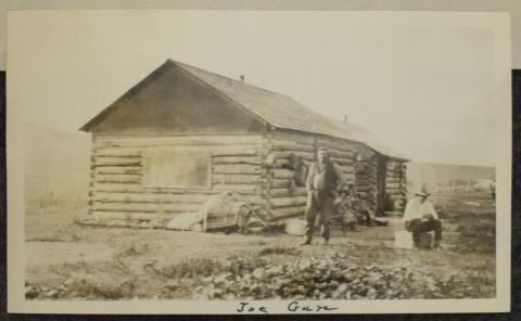 1922 Industrial Survey - Joe Gun (Shows His Gun)